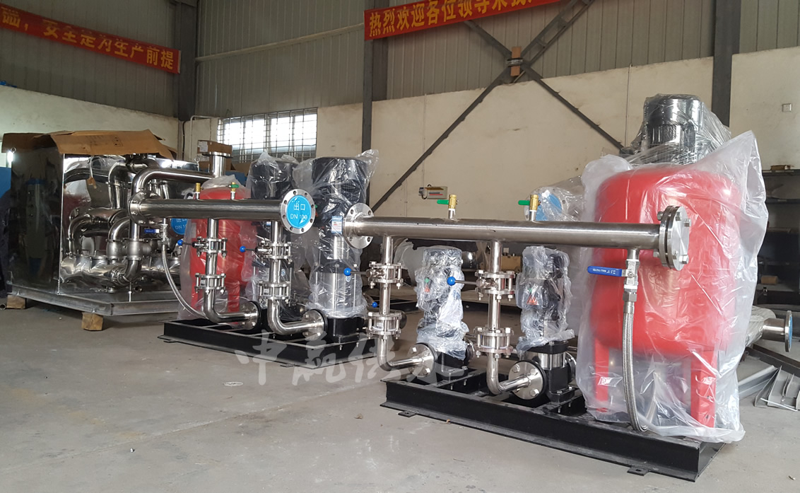 長沙變頻供水系統制造業發展走向智能化、服務化