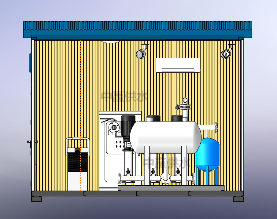 室外一體化智慧泵房 室外一體化智慧泵房