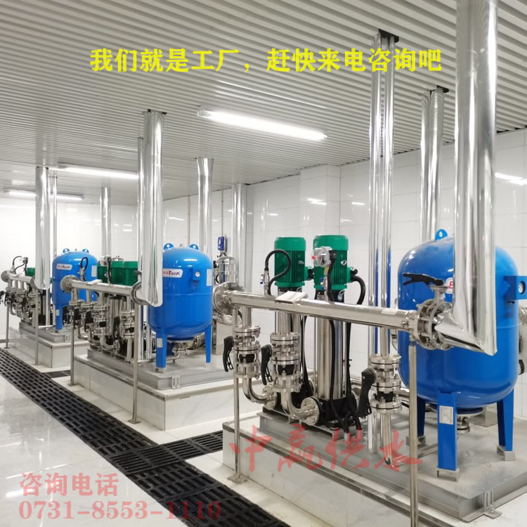 無負(fù)壓恒壓變頻供水設(shè)備多種控制方式將進(jìn)一步提升設(shè)備智能化水平