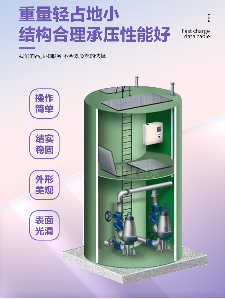 “海綿城市”的建設目標，需要智能的一體化預制泵站排水解決方案